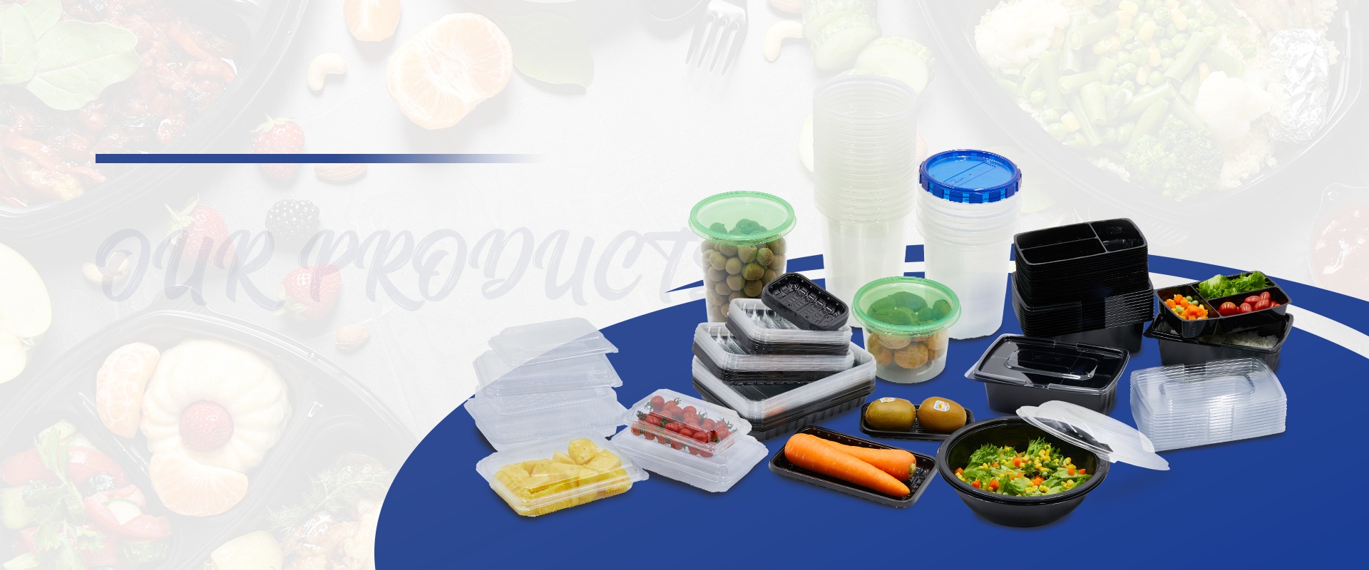 plastic and biodegradable materials packaging container manufacturer