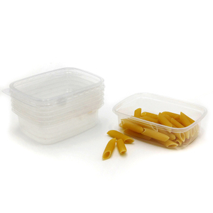 caja plástica disponible de empaquetado para llevar de la comida de los pasteles de 150ml 5oz