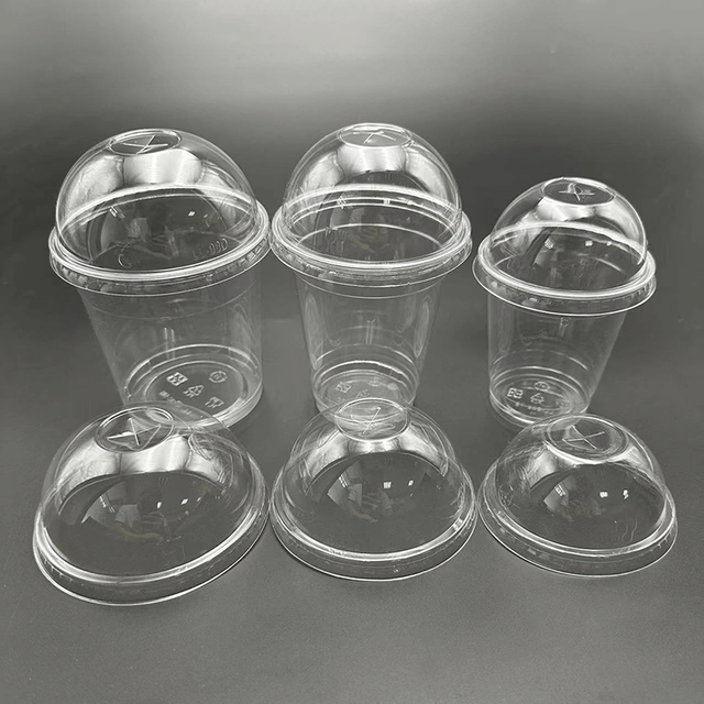 serie plástica disponible de las tapas del diámetro estándar 107m m de 90m m 98m m para las tazas de consumición