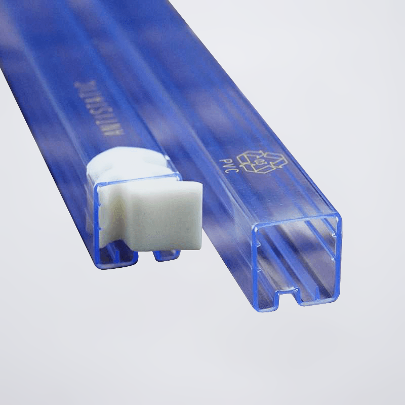 Tubo de plástico personalizado en masa OEM de fábrica para componentes electrónicos