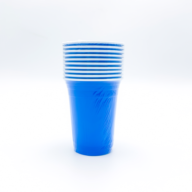 Vasos para beber de PP de plástico desechables coloridos de 16 oz