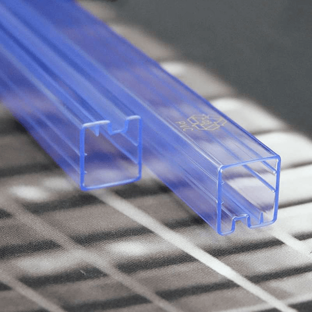 Tubo de plástico personalizado en masa OEM de fábrica para componentes electrónicos